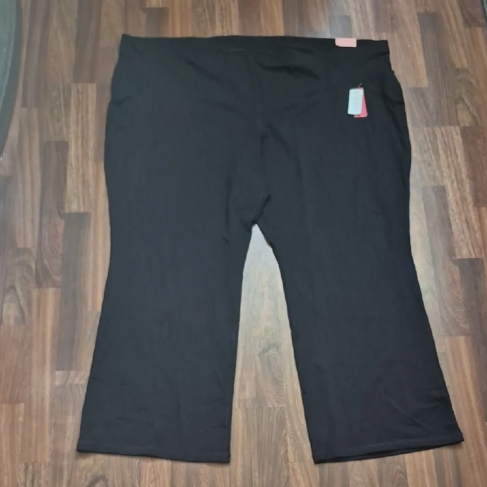 Livi Active Black Wide Leg Yoga Pants